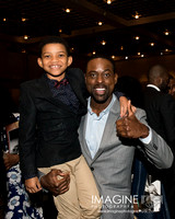 This is Us Cast Members - Sterling K. Brown and Lonnie Chavis
