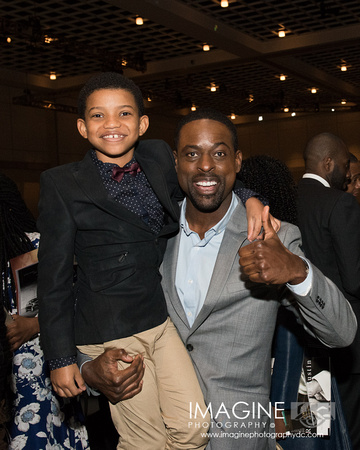 This is Us Cast Members - Sterling K. Brown and Lonnie Chavis