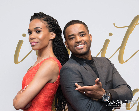 Michelle Williams and Larenz Tate were great hosts US Dream Academy Gala.  Real class acts.